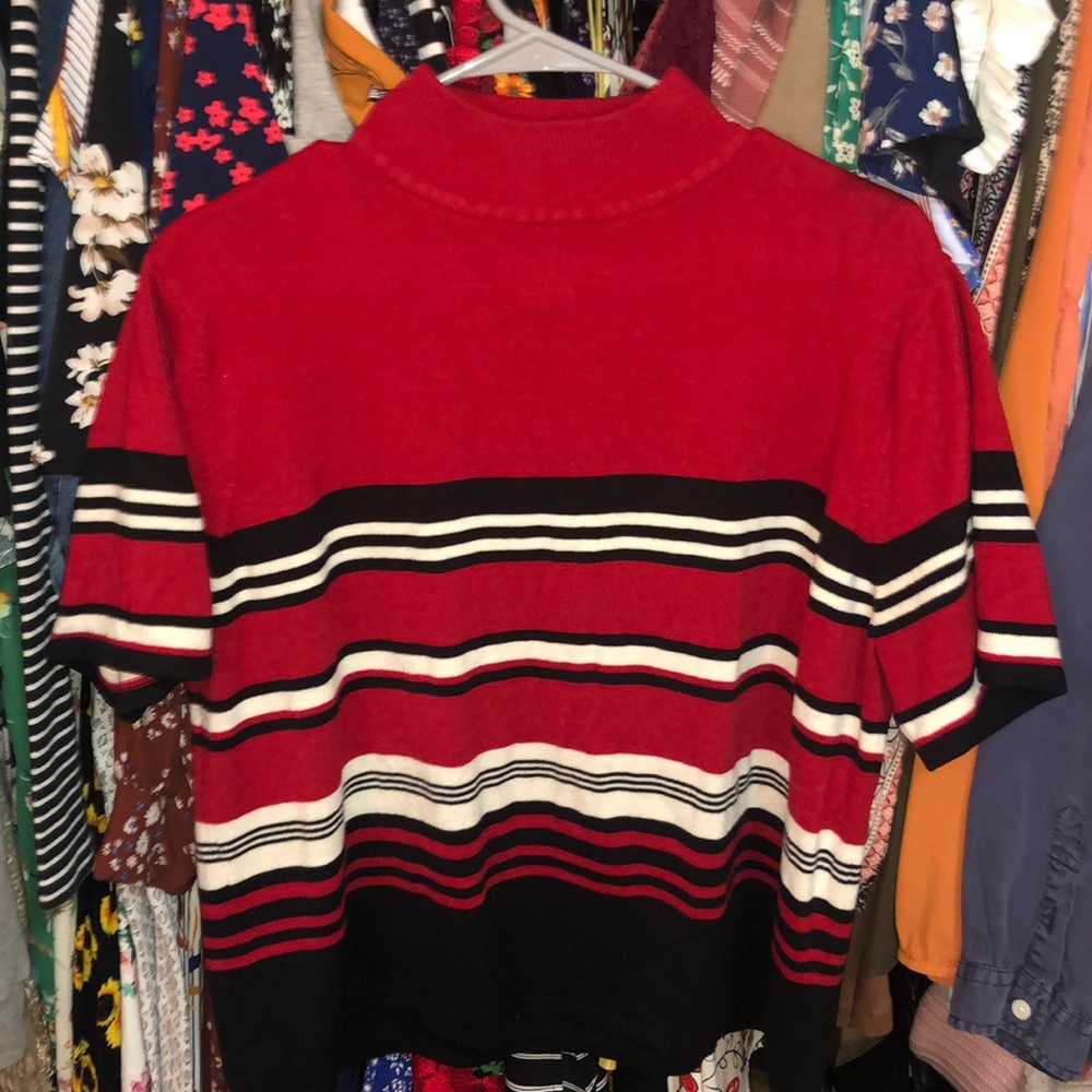 turtle neck blouse